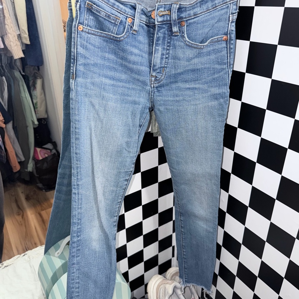 Madewell Light Blue Straight Leg Jeans